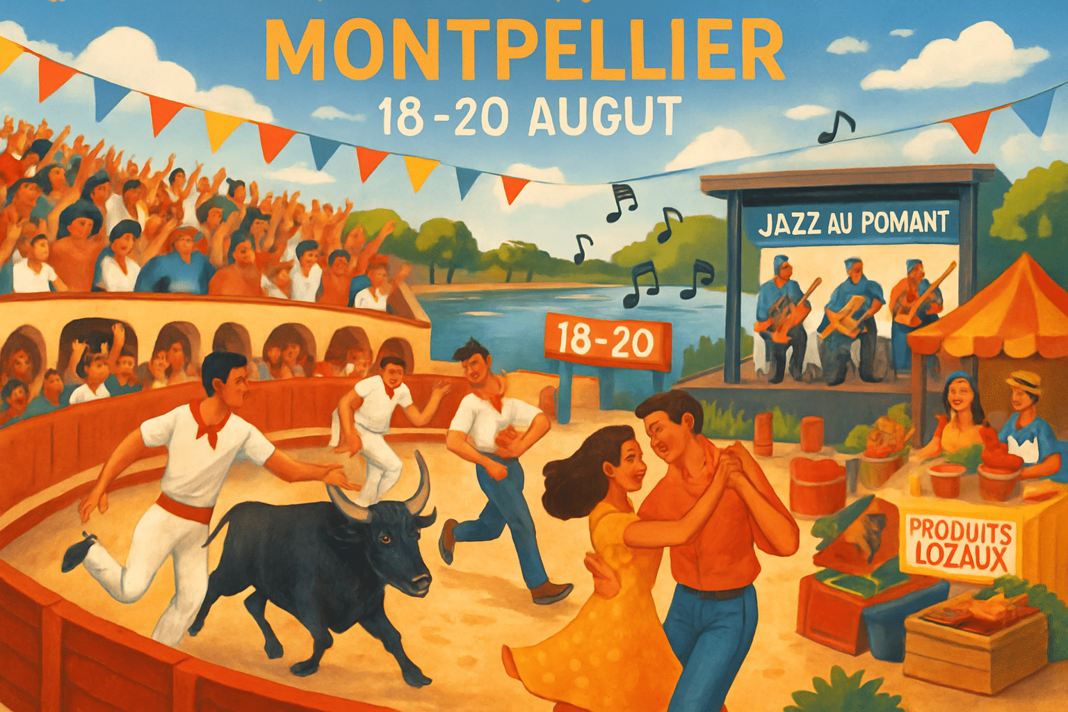 Descubra Montpellier: Carreras de Camarga y jazz en Ponant, sus ideas de salida del 18 al 20 de agosto
