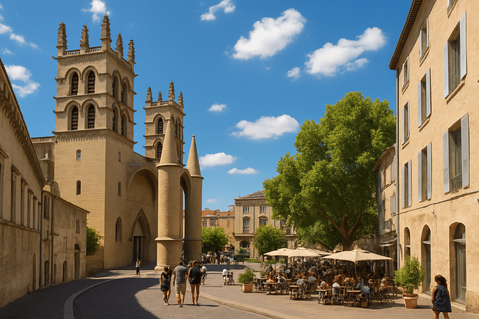Weather forecast for Montpellier and surrounding areas on Friday, August 1, 2025