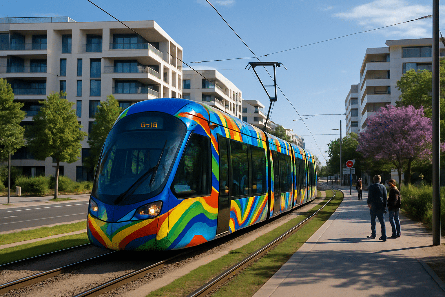 Montpellier: Tram line 5 electrifies on the western flank