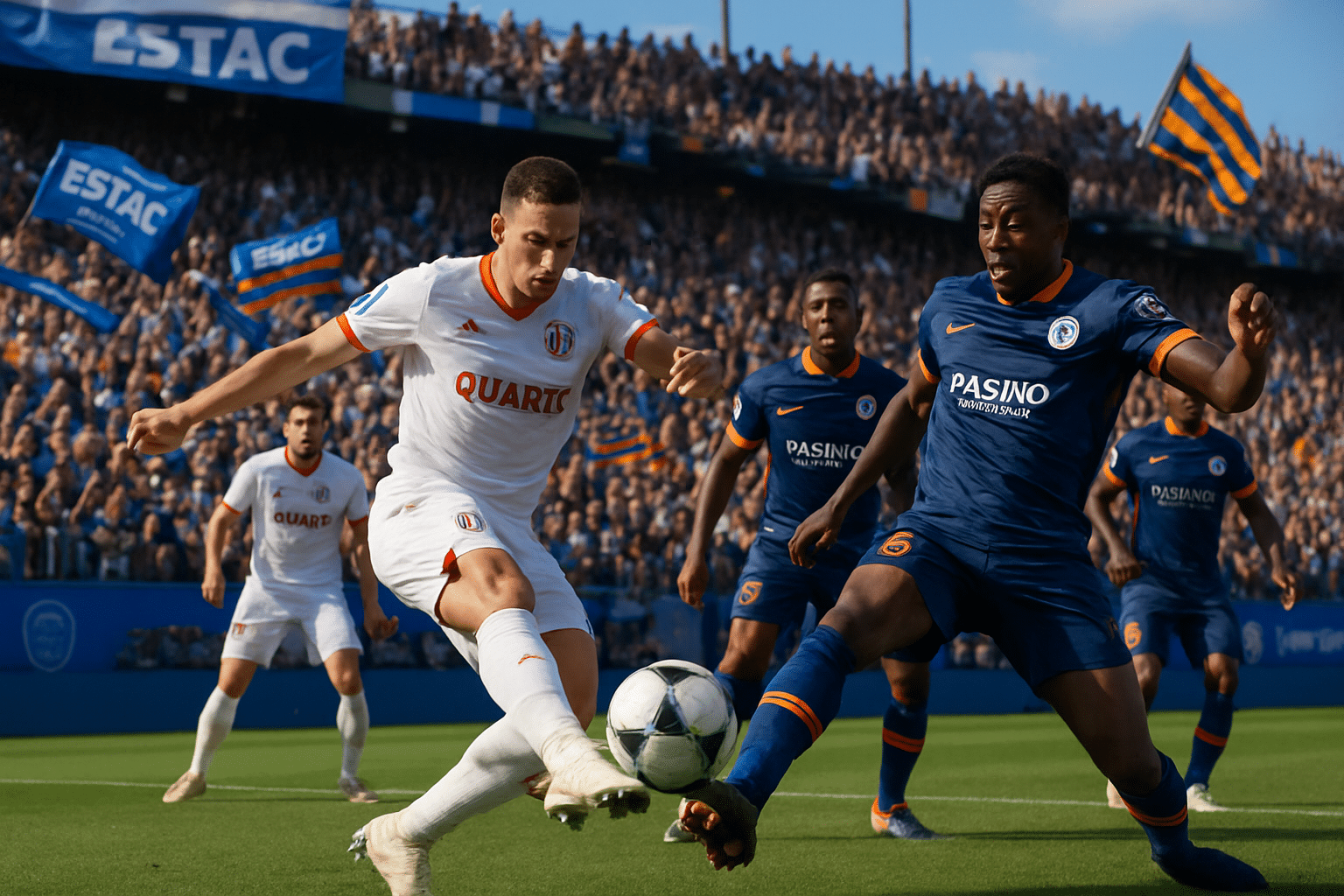 Résumé vidéo du match entre l’ESTAC et Montpellier
