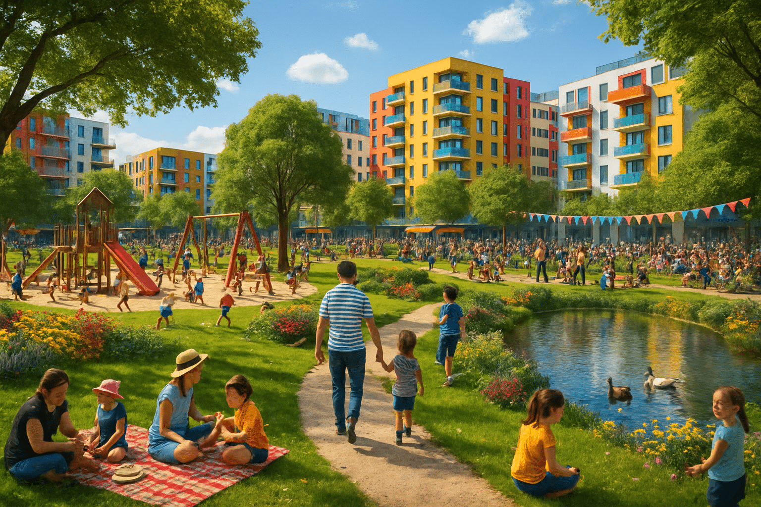 Inauguration d’un parc flambant neuf dans le quartier dynamique de Montpellier Sud
