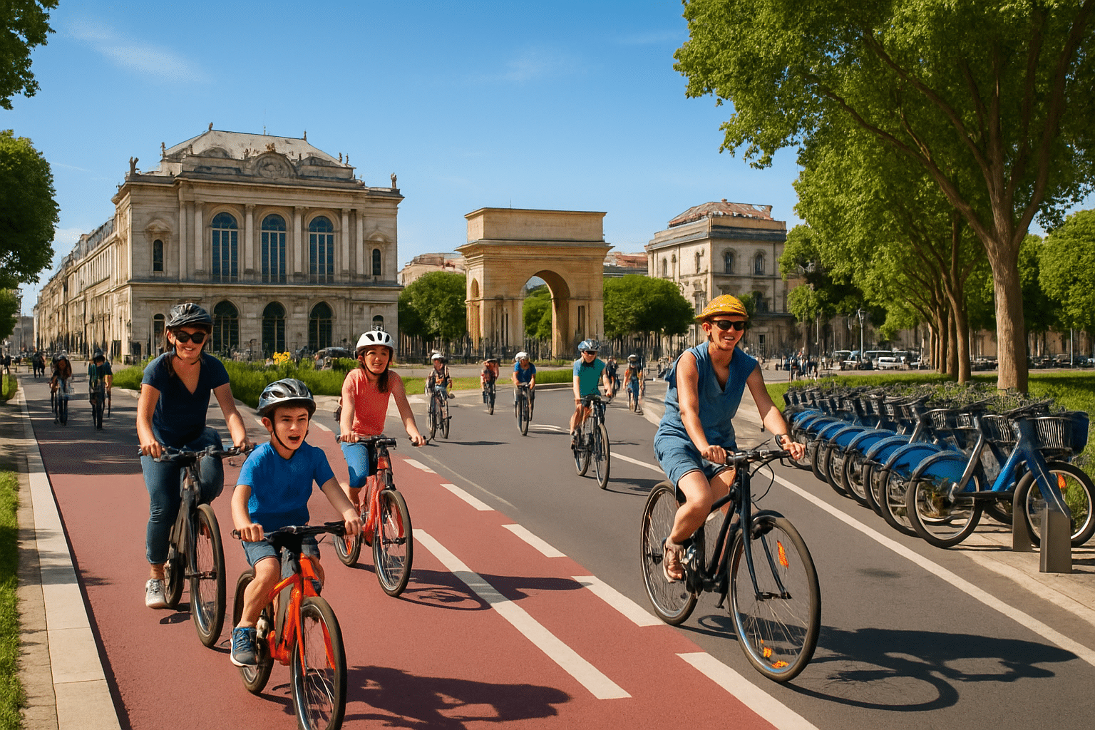Montpellier improves its performance: Review of the 4th Bicycle Barometer