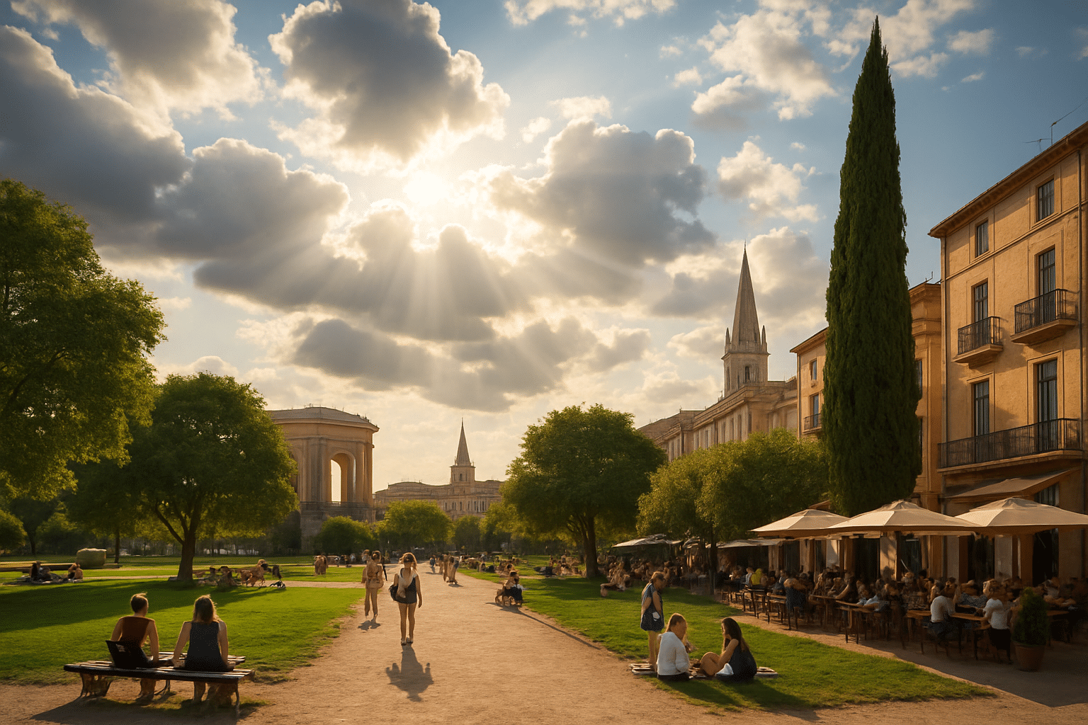 Weather forecast for Sunday, September 7, 2025 in Montpellier and its surrounding areas