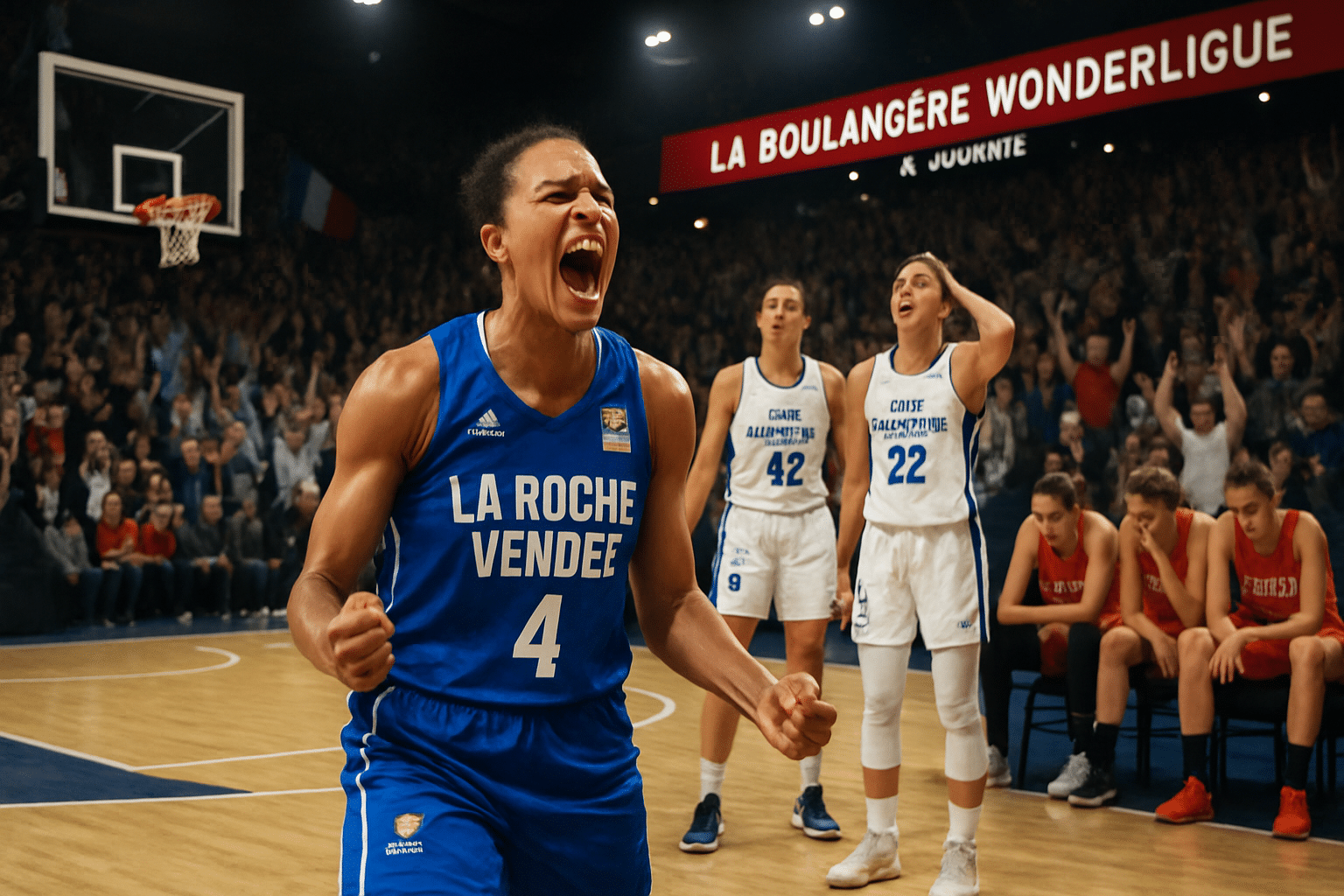 La Roche Vendée crée la surprise en battant Lattes-Montpellier, pendant que Bourges subit une nouvelle défaite lors de la 3e journée de Boulangère Wonderligue