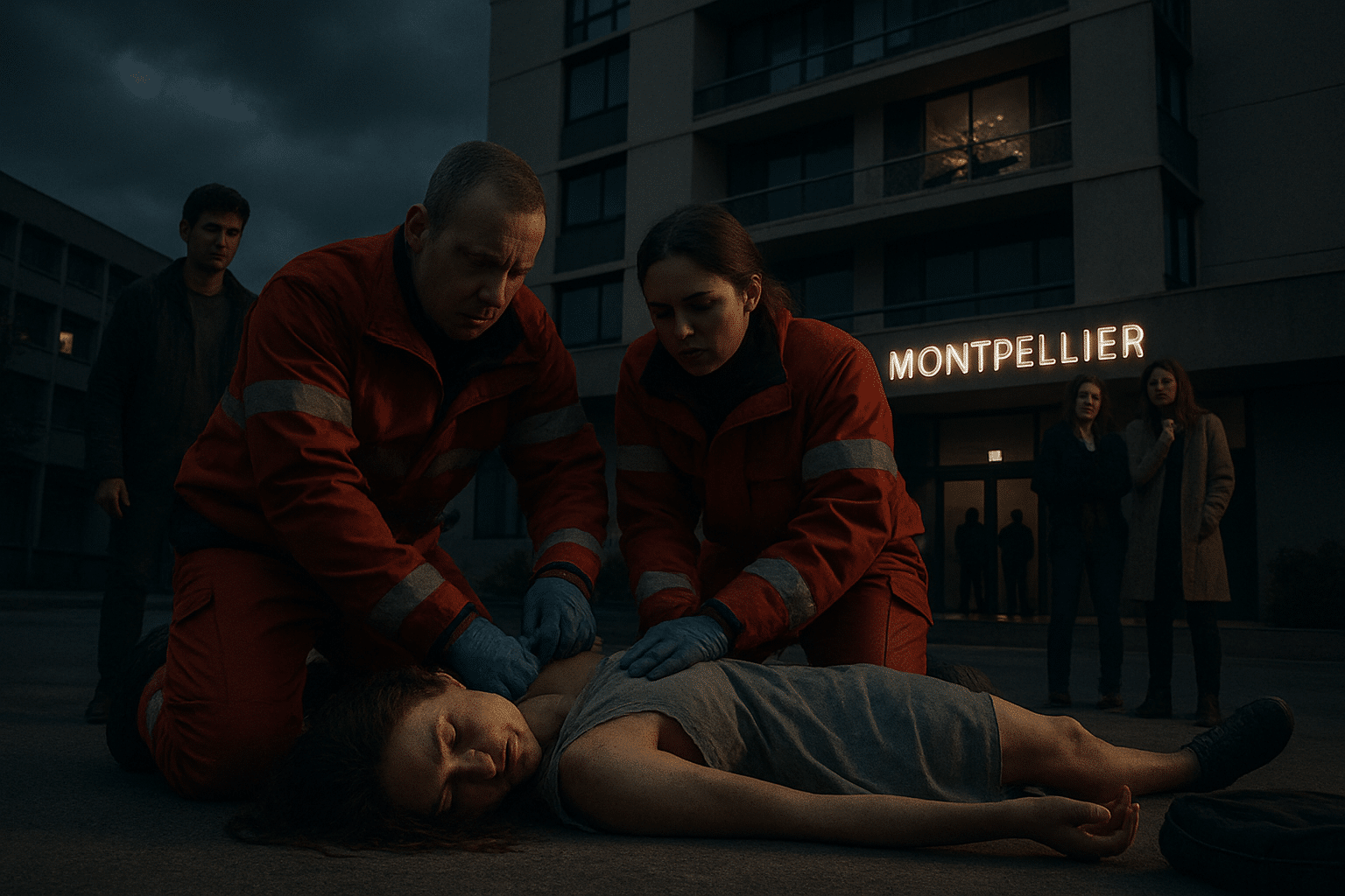 Montpellier: Tragic fall from fifth floor of hotel leaves woman in critical condition