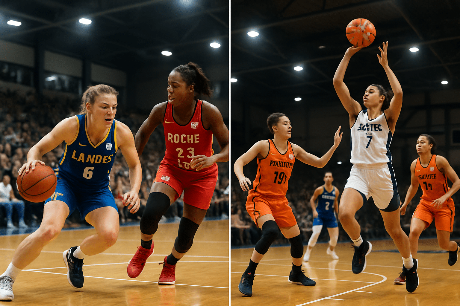 Basket Landes outclasses Roche Vendée while Lattes Montpellier prevails over Bourges