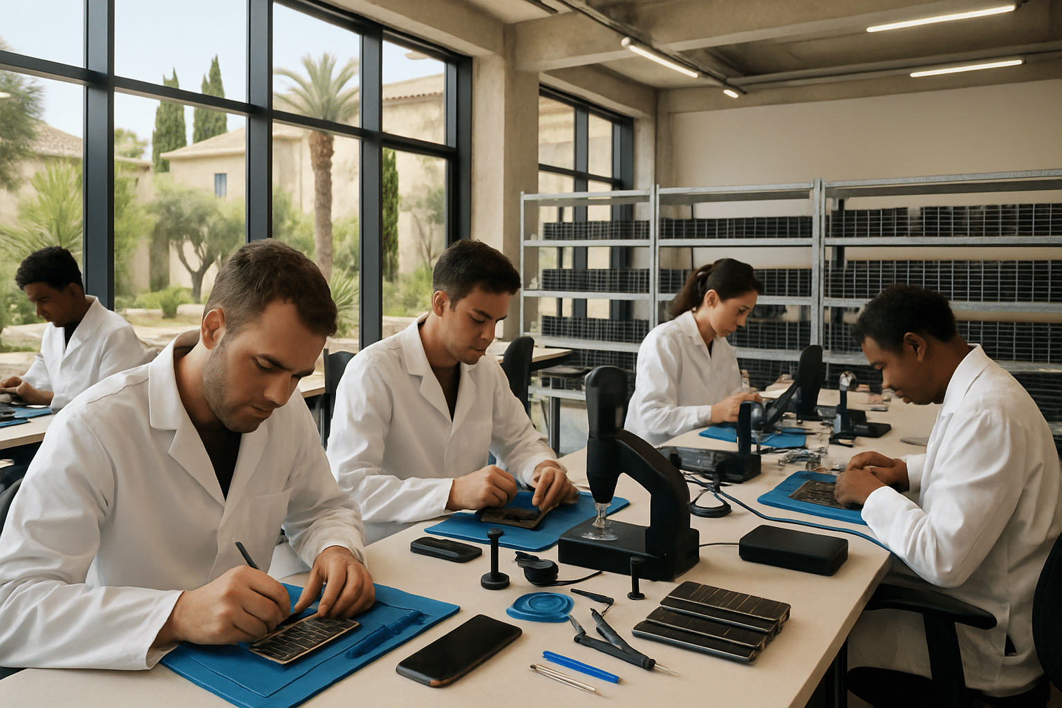 Reconditionnement de smartphones : Cykero investit massivement à Montpellier