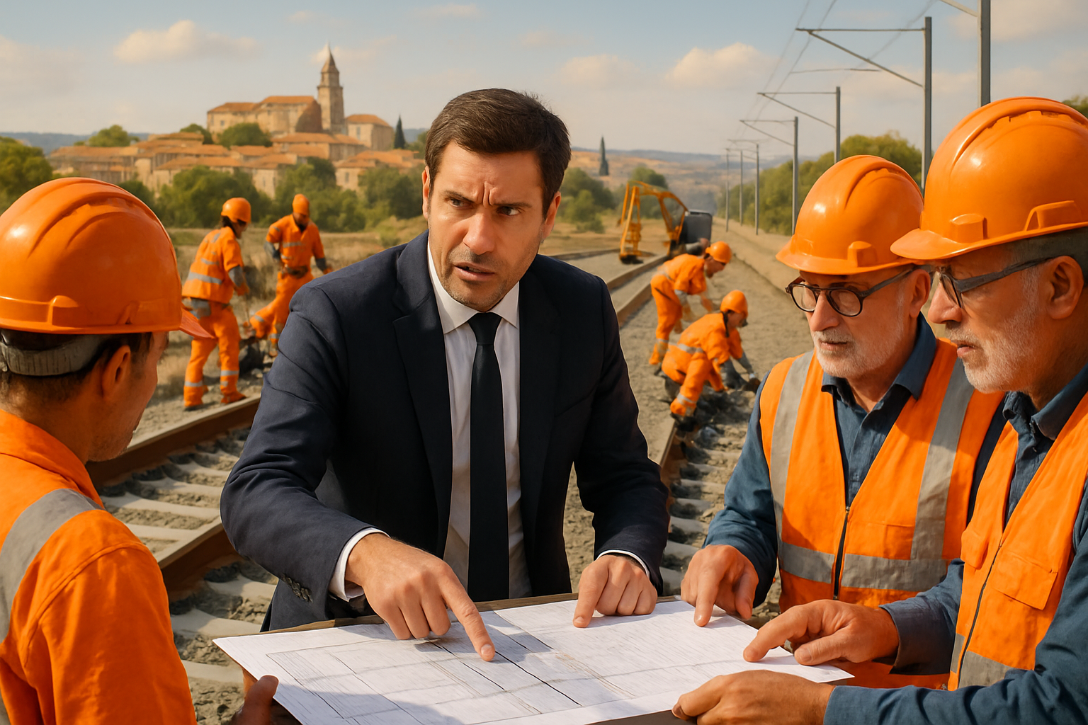 High-speed rail line Montpellier-Perpignan via Béziers: Michaël Delafosse emphasizes the crucial importance and urgency of this project