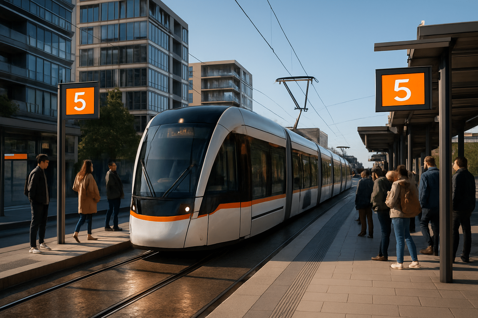 Ligne 5 du tramway : plus que 10 jours avant son inauguration officielle et le début du service