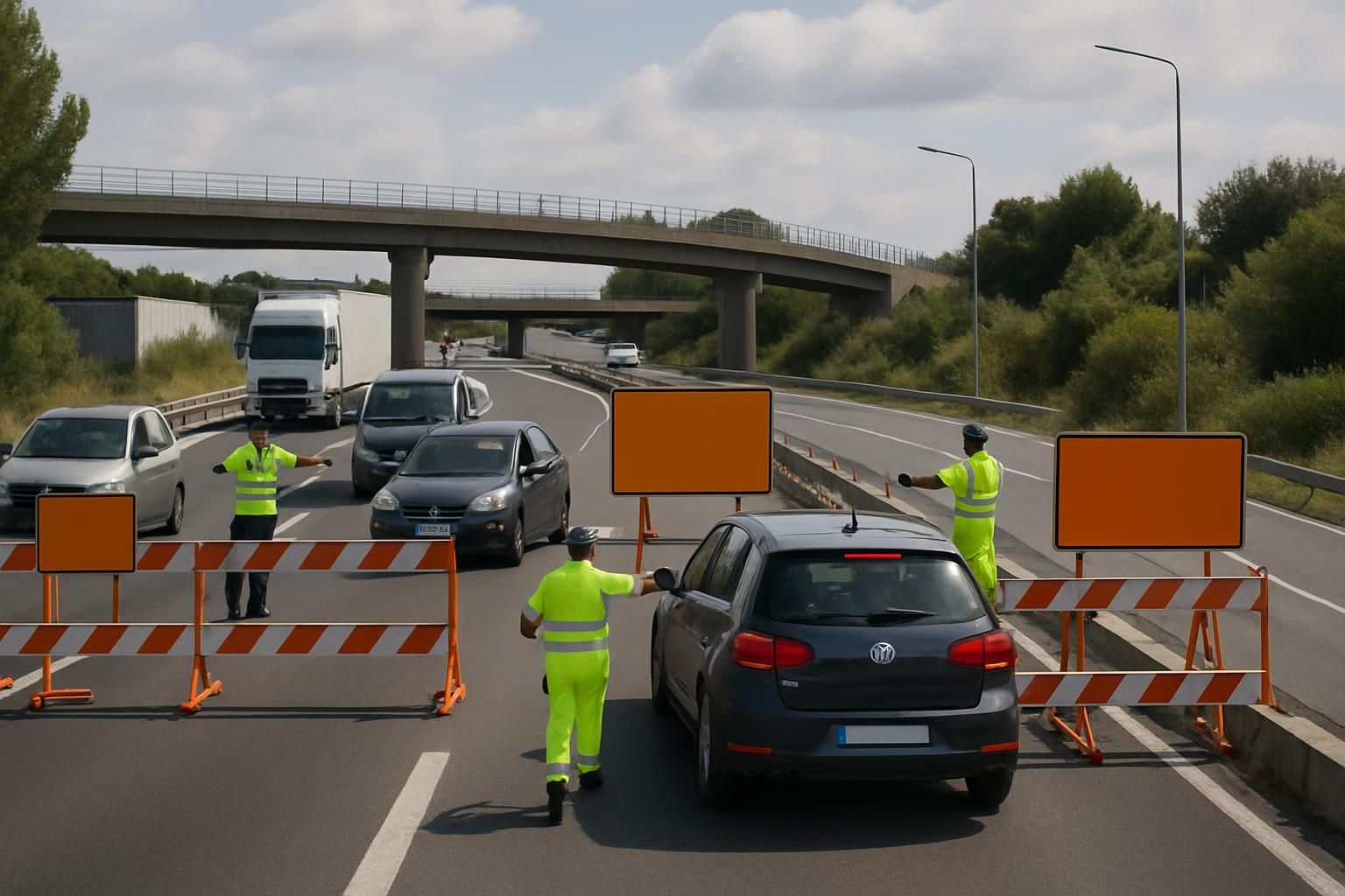 Closure on the A709 between Montpellier-Sud (Exit 30) and Saint-Jean-de-Védas (Exit 32): Information and Disruptions