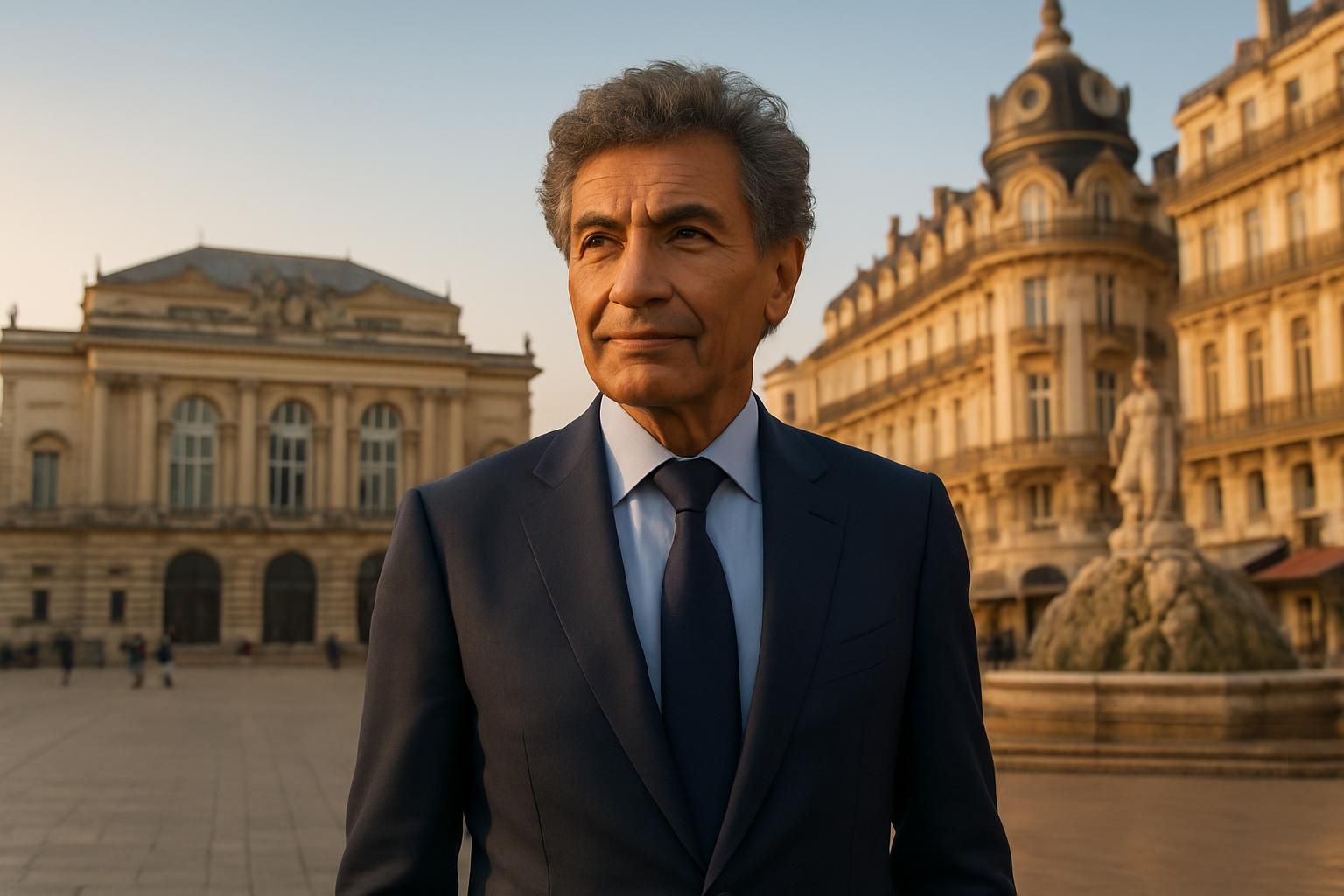Mohed Altrad, magnate empresarial y presidente de MHR, lanza su campaña para la alcaldía de Montpellier