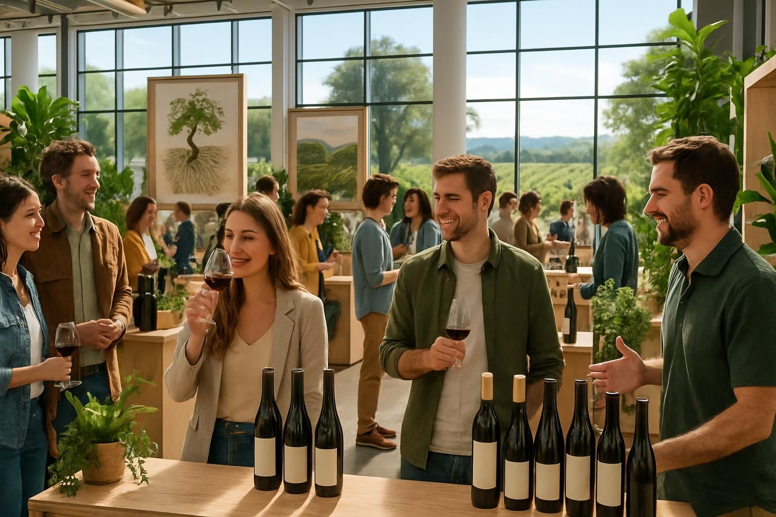 Millésime Bio trade fair in Montpellier: How organic wine is gaining popularity in Occitanie thanks to its structure, resilience, and appeal to young people